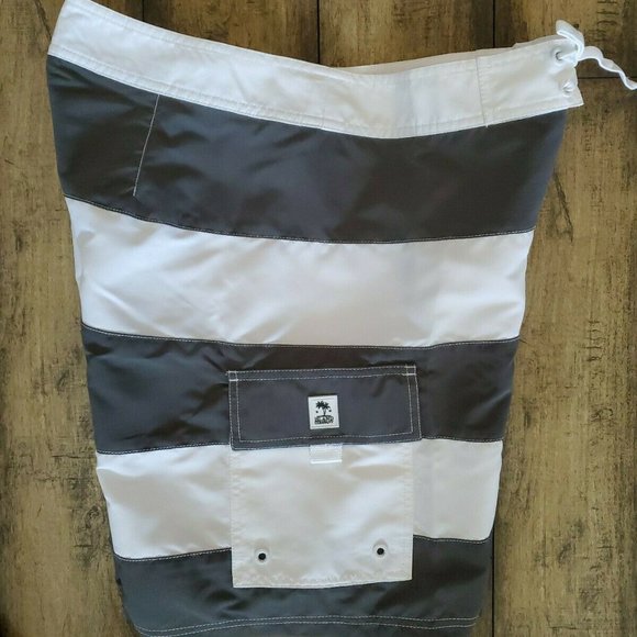 New Island Company Mens Swim Trunks Board Short - Picture 4 of 5